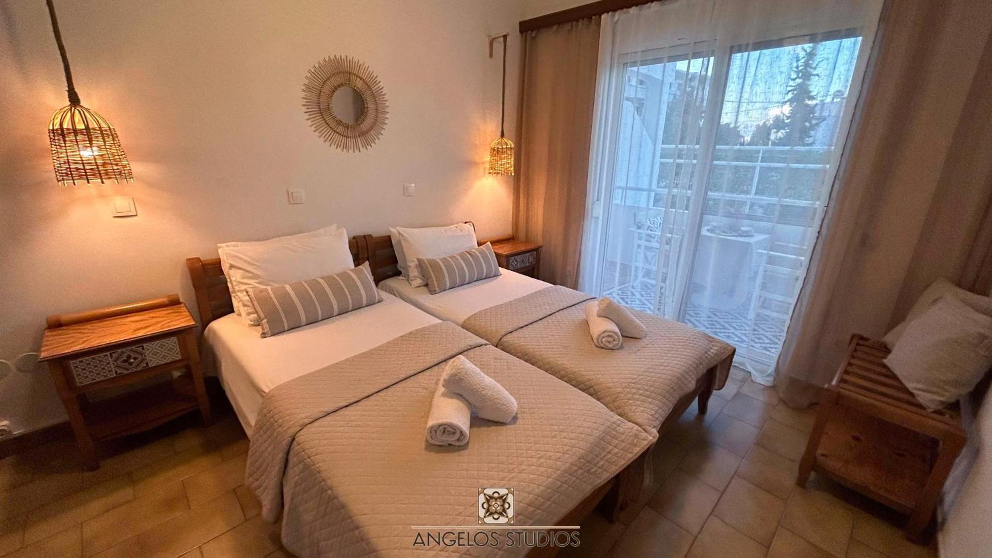 Angelos Studios 1-2 In Faliraki Rhodes-Ground Floor 外观 照片