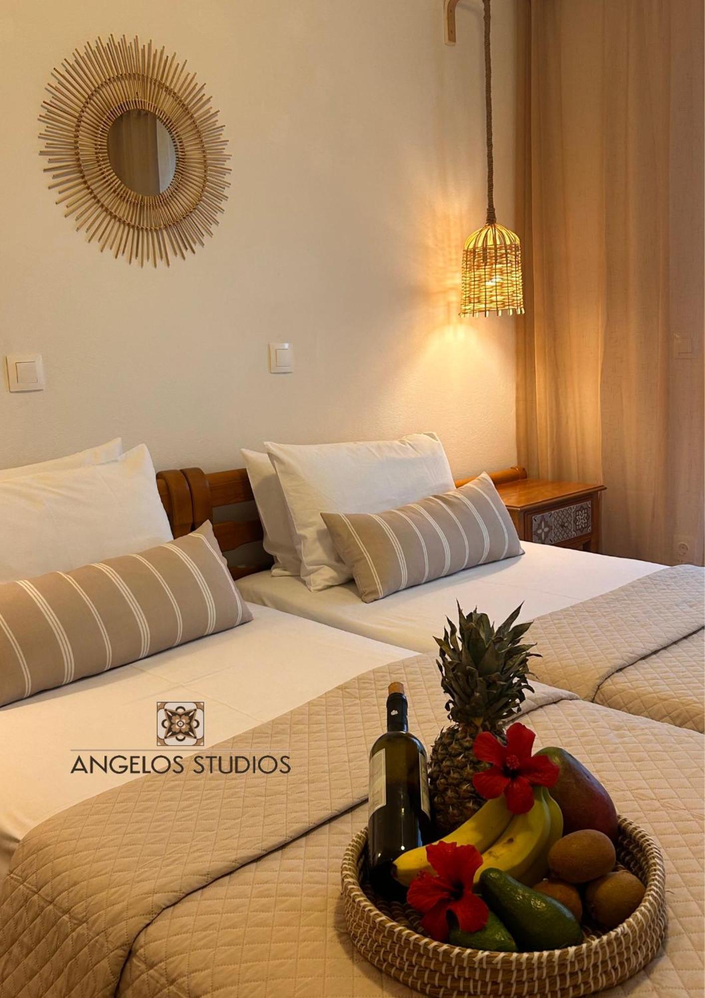 Angelos Studios 1-2 In Faliraki Rhodes-Ground Floor 外观 照片