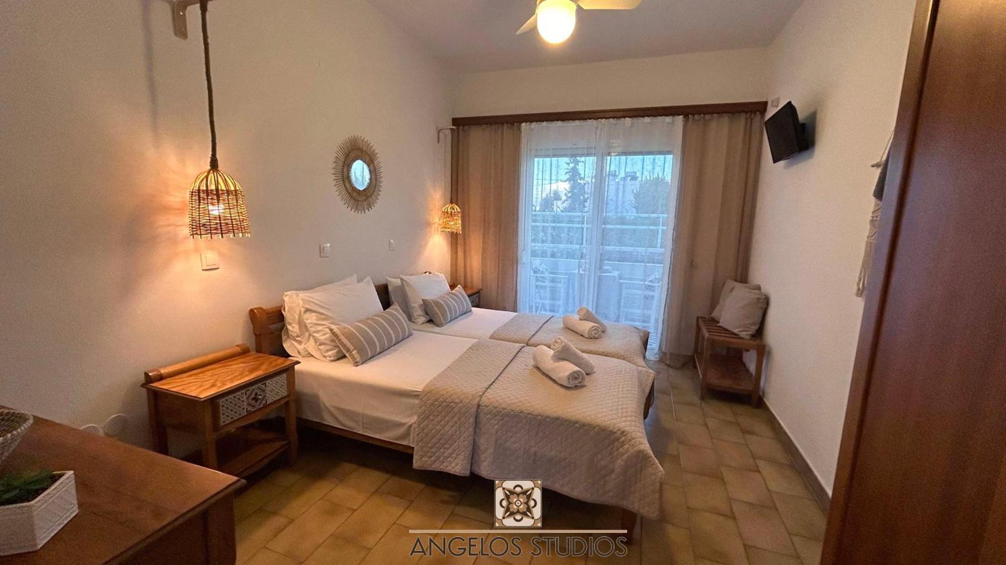 Angelos Studios 1-2 In Faliraki Rhodes-Ground Floor 外观 照片