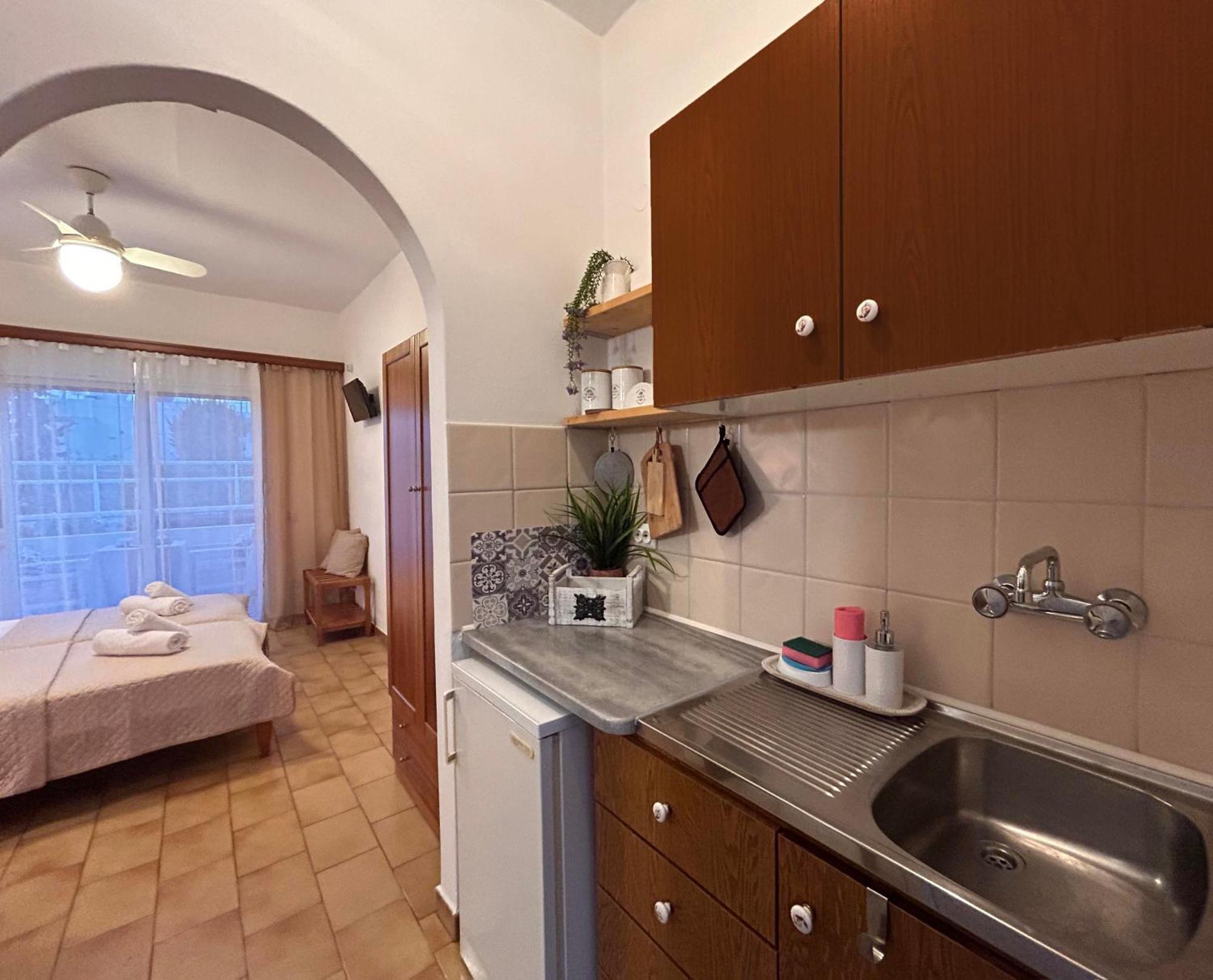 Angelos Studios 1-2 In Faliraki Rhodes-Ground Floor 外观 照片