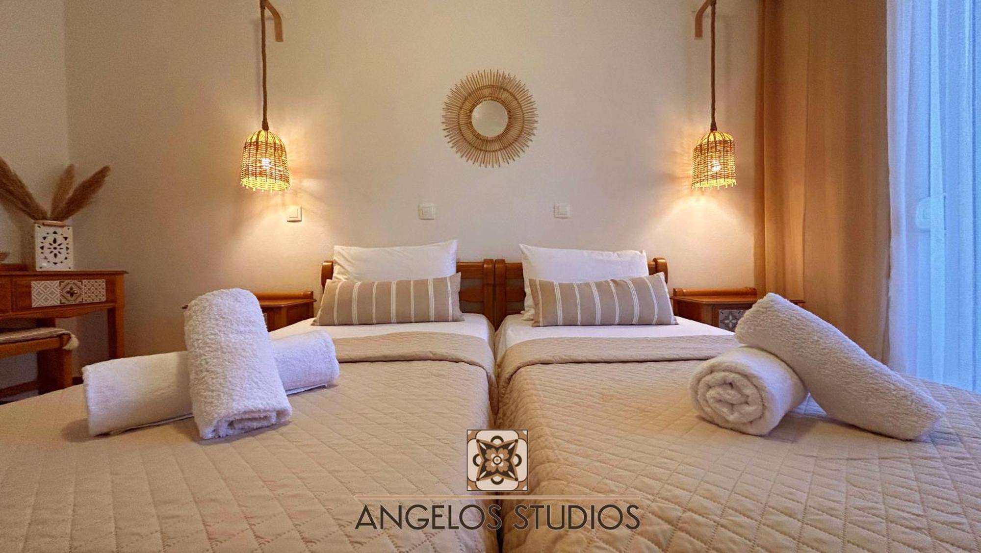 Angelos Studios 1-2 In Faliraki Rhodes-Ground Floor 外观 照片