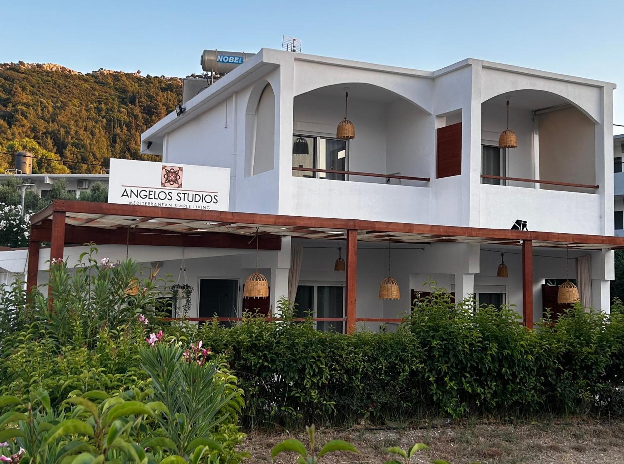 Angelos Studios 1-2 In Faliraki Rhodes-Ground Floor 外观 照片